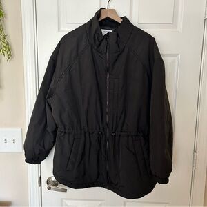 Old Navy Black Water Resistant Jacket Size XXL